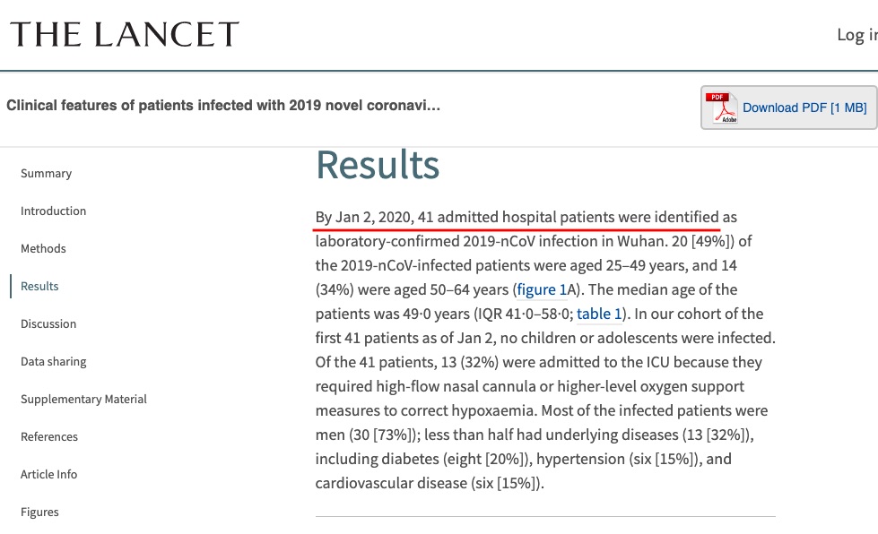 Clinical Features of Wuhan Pneumonia