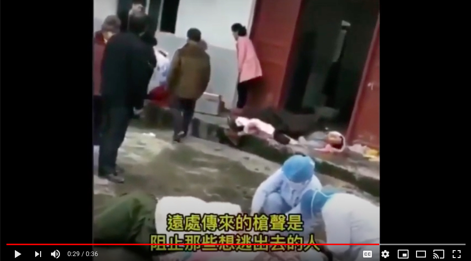 There are many corpses lying on the ground, and the gunshots are constantly in the distance